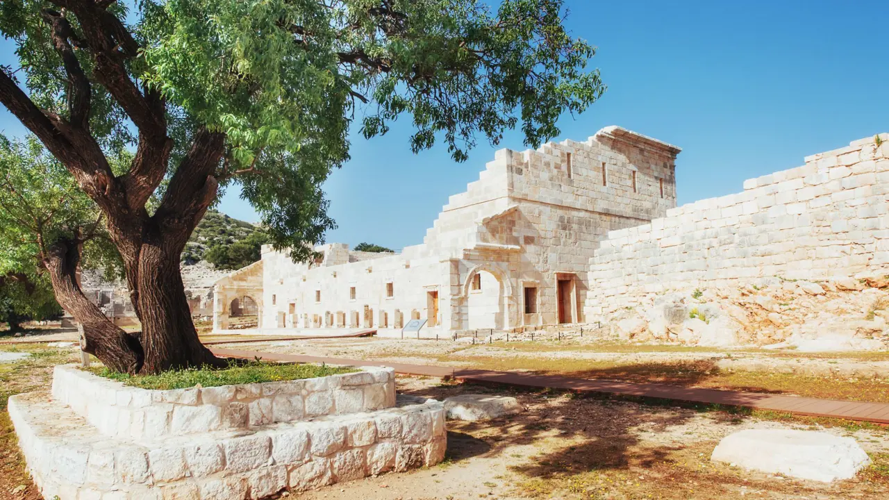 Ancient Troy City Walls