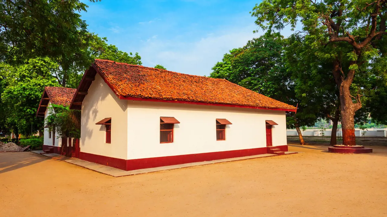 Sabarmati Gandhi Ashram Ahmedabad City In Gujarat