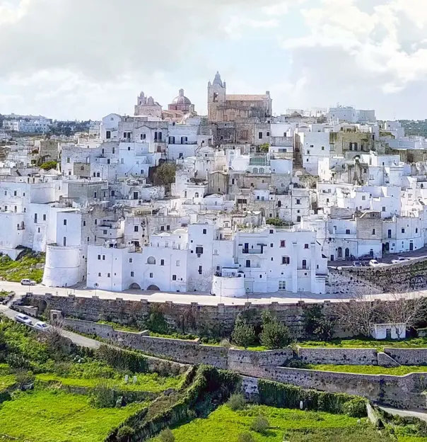 Ostuni's whitewashed old town