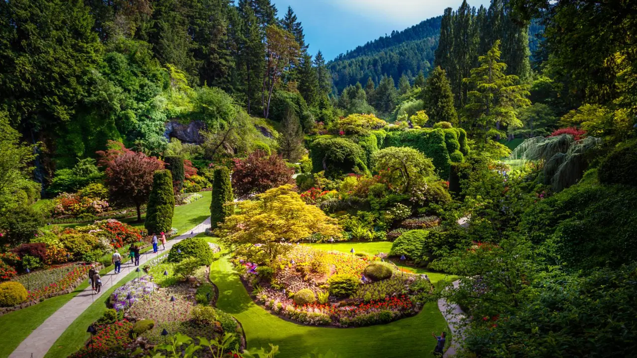 Butchart Gardens, Victoria, Vancouver Island